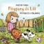 Pitypang és a töklámpás keménytáblás mesekönyv borítója Lili és Pitypang figurájával