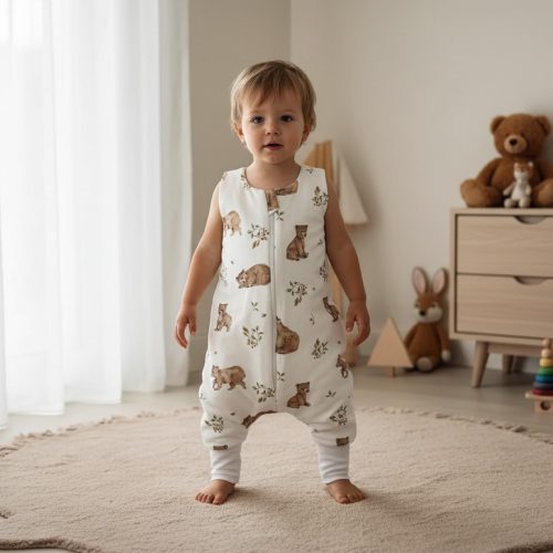 Happy tipegő hálózsák - Édes mackóm 80-as vékony