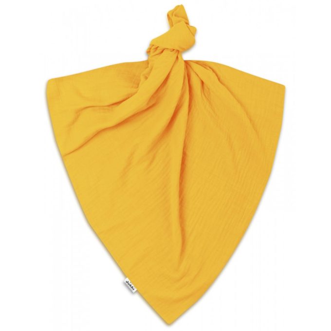 Basic muszlin takaró - Mustársárga