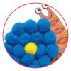 Djeco Pompom-kép készítő - Óriás pompom állatok - Fluffy animals