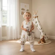 Happy tipegő hálózsák - Bébi szafari 92-es bélelt