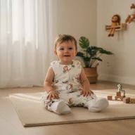 Happy tipegő hálózsák - Bébi szafari 92-es bélelt