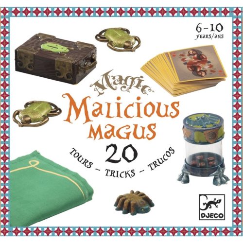 Djeco Bűvészkészlet - Malicious magus - 20 trükk