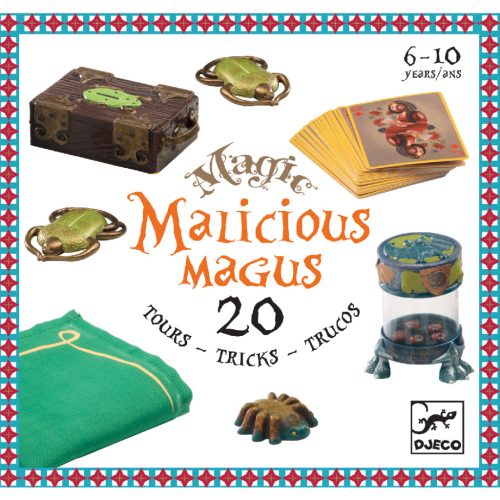 Djeco Bűvészkészlet - Malicious magus - 20 trükk