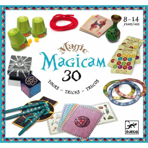 Djeco Bűvészkészlet - Magicam - 30 trükk