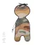 Makaszka memóriahabos bambusz babakocsi betét - Rainbow Mountain