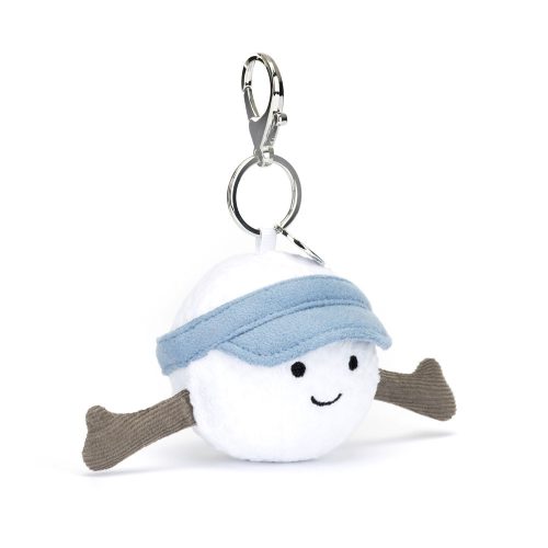 Jellycat plüss kulcstartó - Golf labda