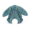 Jellycat plüss - Bashful Luxe nyuszi - Azúr L