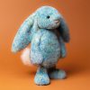 Jellycat plüss - Bashful Luxe nyuszi - Azúr L