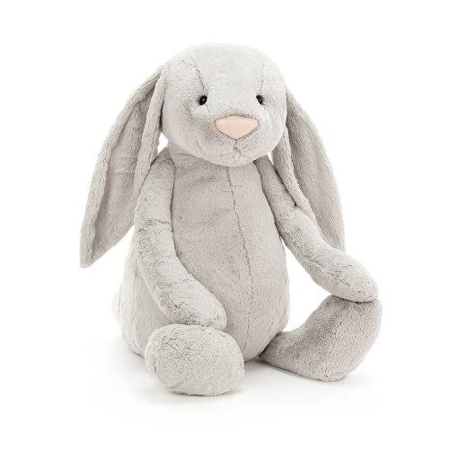 Jellycat plüss - Bashful szürke óriás nyuszi