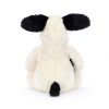 Jellycat plüss - Bashful fekete-krém kiskutya