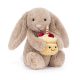Jellycat plüss - Bashful bézs nyuszi tortával közepes