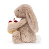 Jellycat plüss - Bashful bézs nyuszi tortával közepes
