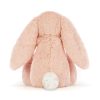 Jellycat plüss - Bashful nyuszi - Blush közepes