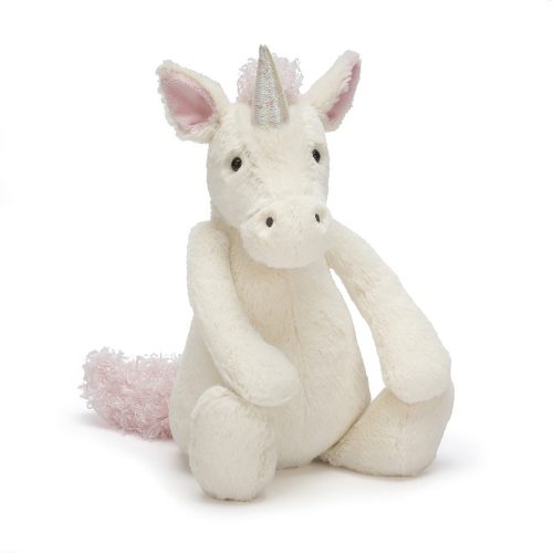 Jellycat plüss - Bashful egyszarvú M