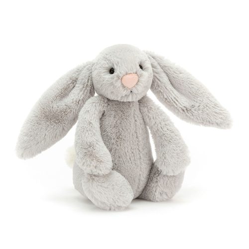 Jellycat plüss - Bashful Silver nyuszi S