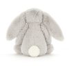 Jellycat plüss - Bashful Silver nyuszi S