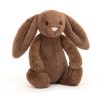 Jellycat plüss - Karácsonyi bashful nyuszi - Mogyoró