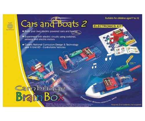 Djeco BrainBox elektronika Autók és hajók készlet - Cars & Boats 2