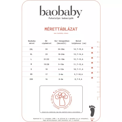 Baobaby puhatalpú cipő - Százszorszép