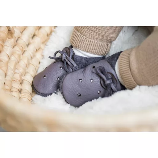 Baobaby puhatalpú szandál - Szürke csillag
