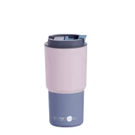 Asobu Pick me up kávés termosz 650 ml - Pastel pink