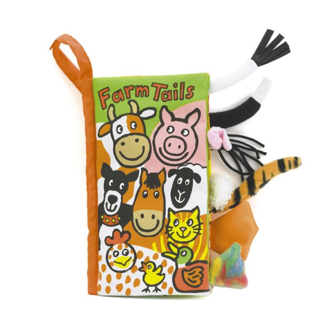 Jellycat textil babakönyv - Farm