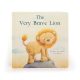 Jellycat mesekönyv - The Very Brave Lion Book