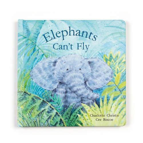 Jellycat mesekönyv - Elephants Cant Fly Book