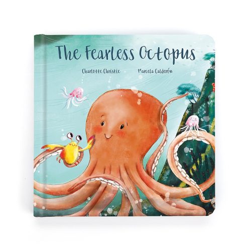 Jellycat mesekönyv - The Fearless Octopus Book