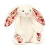 Jellycat plüss - Bashful Berry nyuszi - Krém