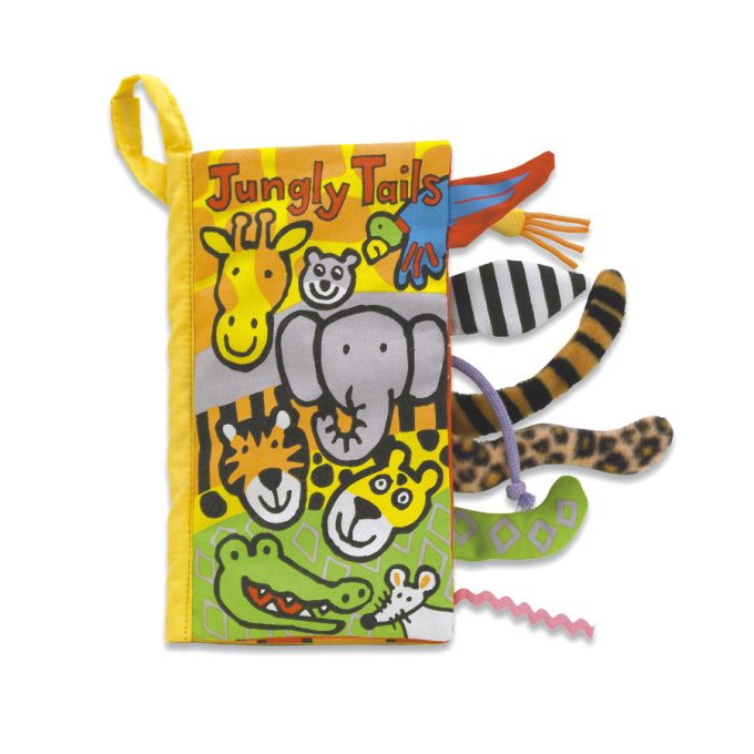 Jellycat textil babakönyv - Dzsungel