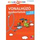 Vonalhúzó gyakorlatok - Betűk és számok - Piros