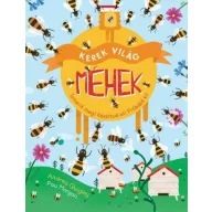 Kerek világ - Méhek ismeretterjesztő gyerekkönyv borító