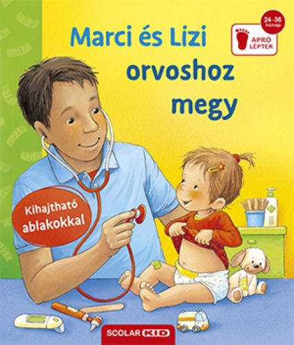 Marci és Lizi orvoshoz megy