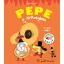 Pepe a cirkuszban keménytáblás zenélő könyv borítója 16 zenei részlettel és cirkuszi állatfigurákkal