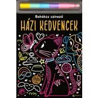 Házi kedvencek - Bohókás színező