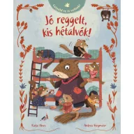 Jó reggelt, kis hétalvók! keménytáblás mesekönyv borítója pelékkel
