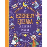 Az Ezeregyéjszaka legszebb meséi keménytáblás mesekönyv színes illusztrált borítója