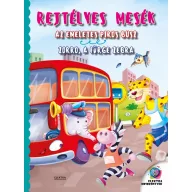 Az emeletes piros busz és Zorro a fürge zebra keménytáblás mesekönyv borítója