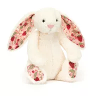   Jellycat plüss - Bashful sziromfülű nyuszi - Krémfehér S