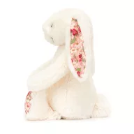   Jellycat plüss - Bashful sziromfülű nyuszi - Krémfehér S