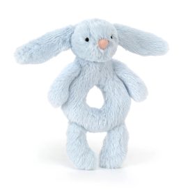Jellycat plüss csörgő - Bashful blue Bunny