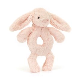 Jellycat plüss csörgő - Bashful blush Bunny