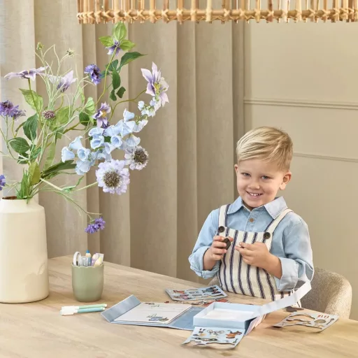 Little Dutch mágneses rajzoló készlet letörölhető ficcel - Jim járművei