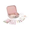 Little Dutch kreatív készlet bőröndben - Rosa Fairy Garden