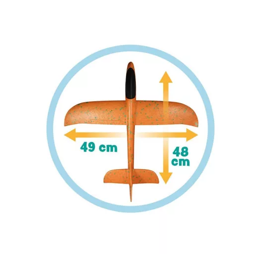Vitorlázó repülőgép 48 cm-es BUKI