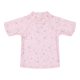 Little Dutch gyerek rövid ujjú úszó póló kis pink virágok - 74/80