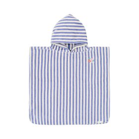 Little Dutch fürdőponcsó Dreamy Purple Stripe