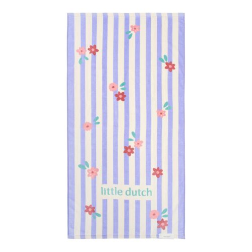 Little Dutch strandtörölköző Dreamy Purple Stripe